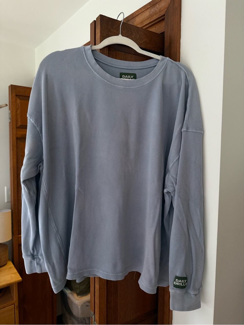 Daily Drills oversized thermal set - sun bleach collection